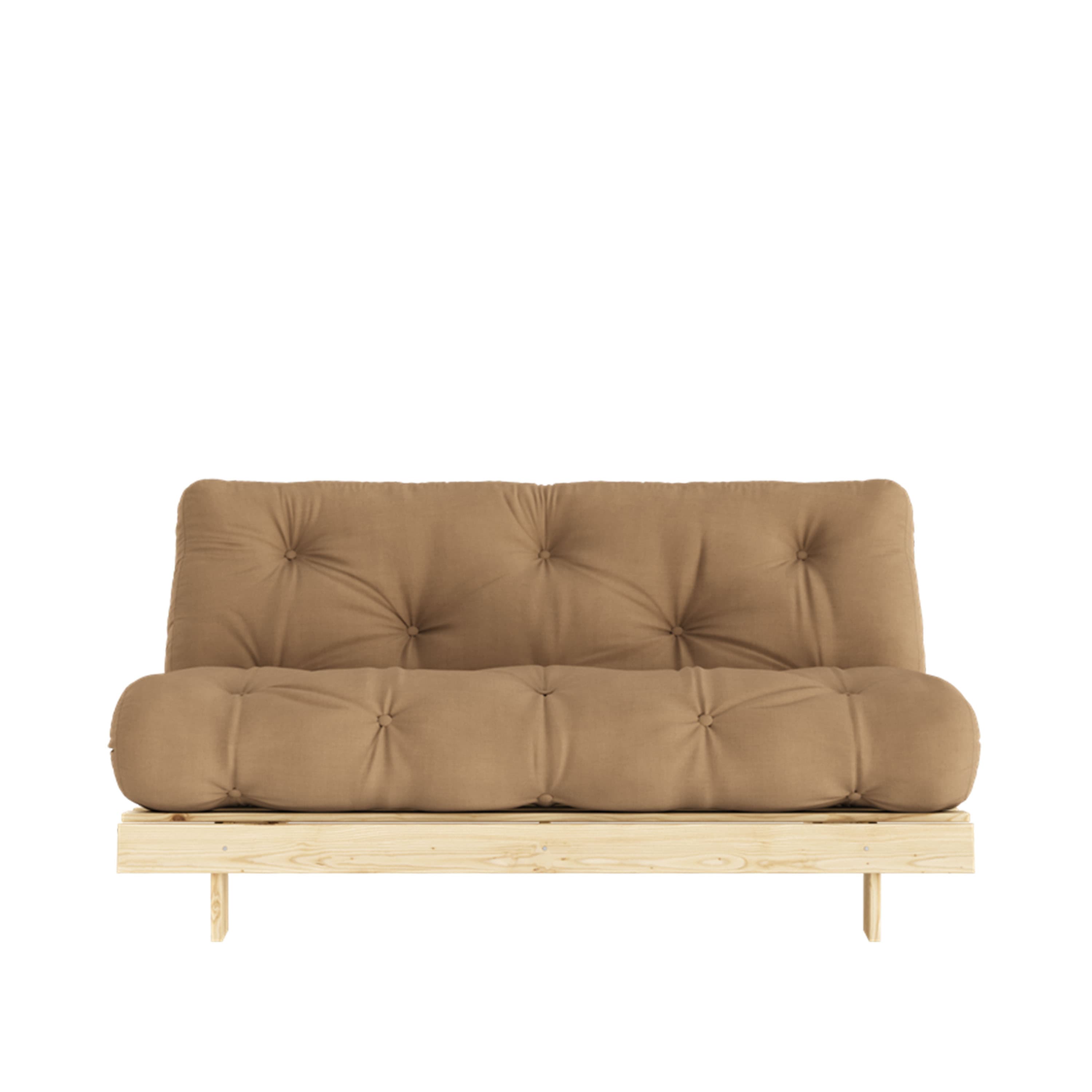 Roots Schlafsofa Natur/Mocca 160cm