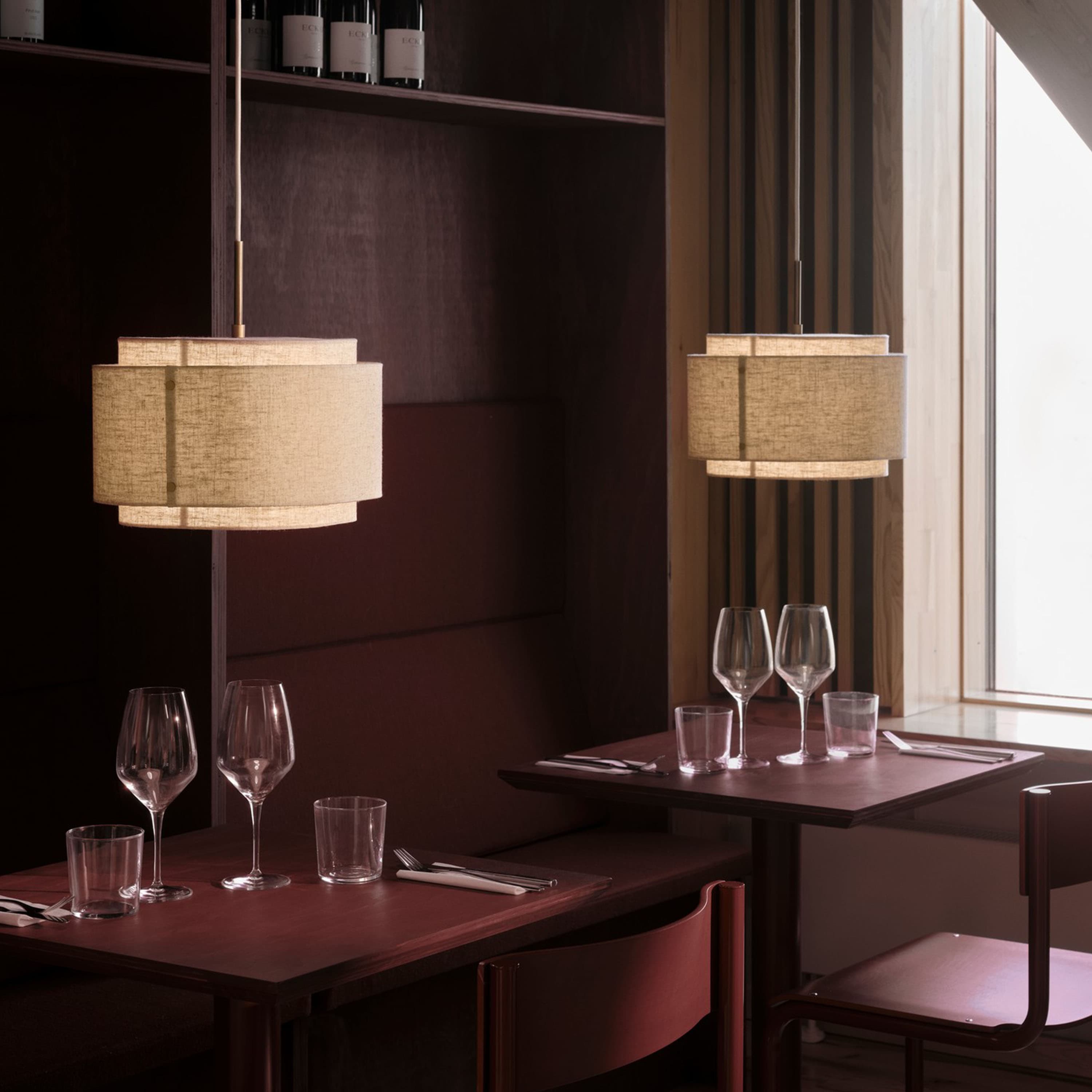Takai Ceiling Lamp Beige 30x31