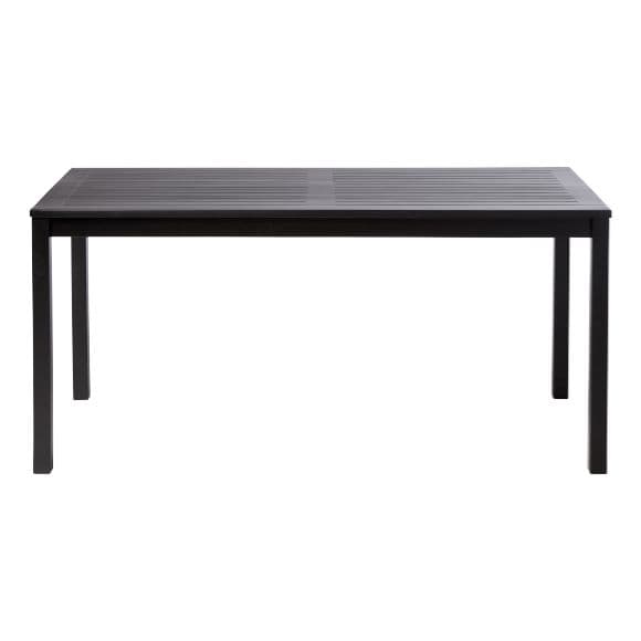 Rosenborg Esstisch Schwarz Mahagoni 165x80