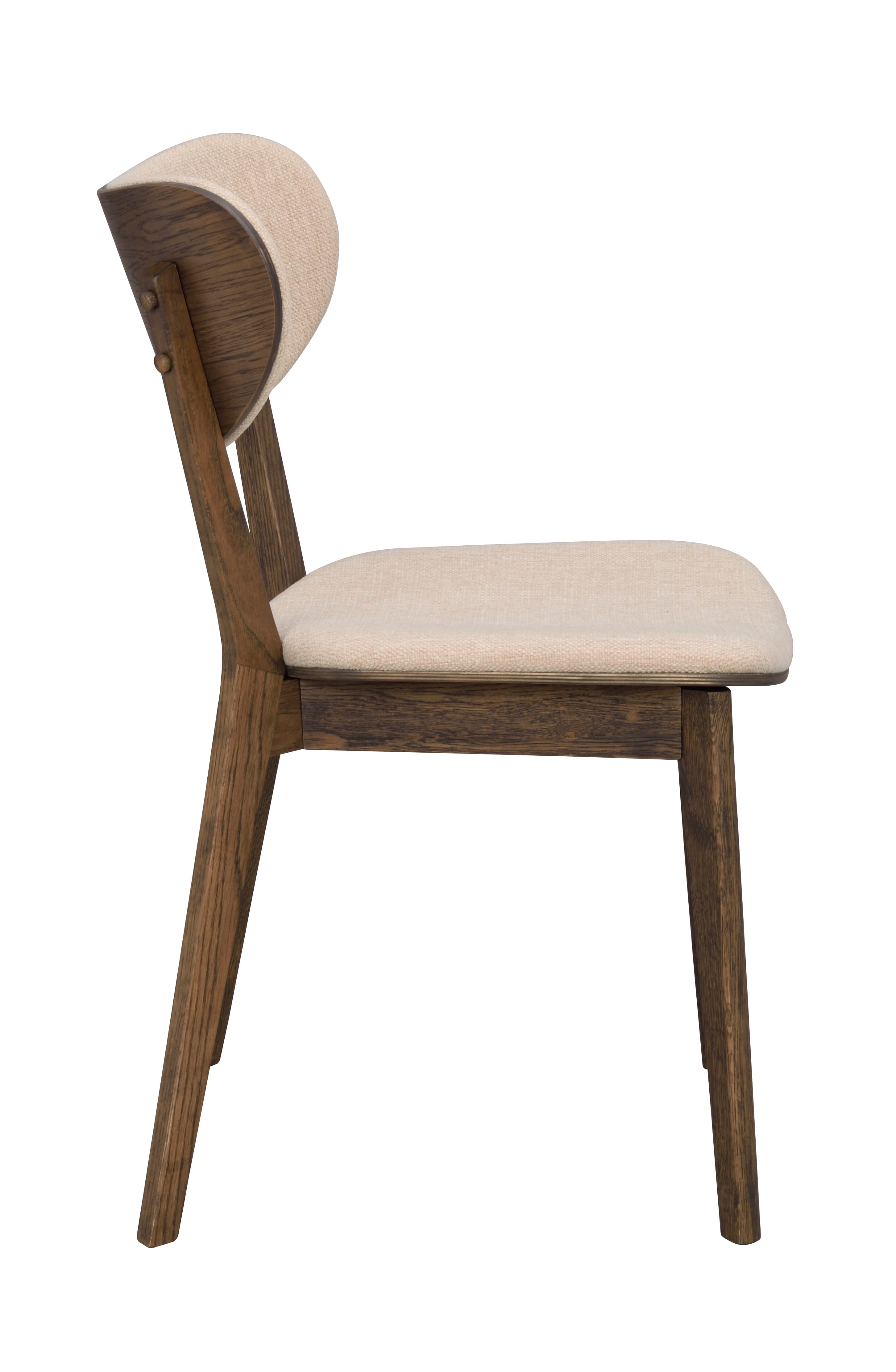 Kato Esszimmerstuhl Braun Eiche/Beige