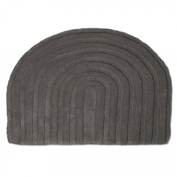 Arch Doormat Titanium 60x90