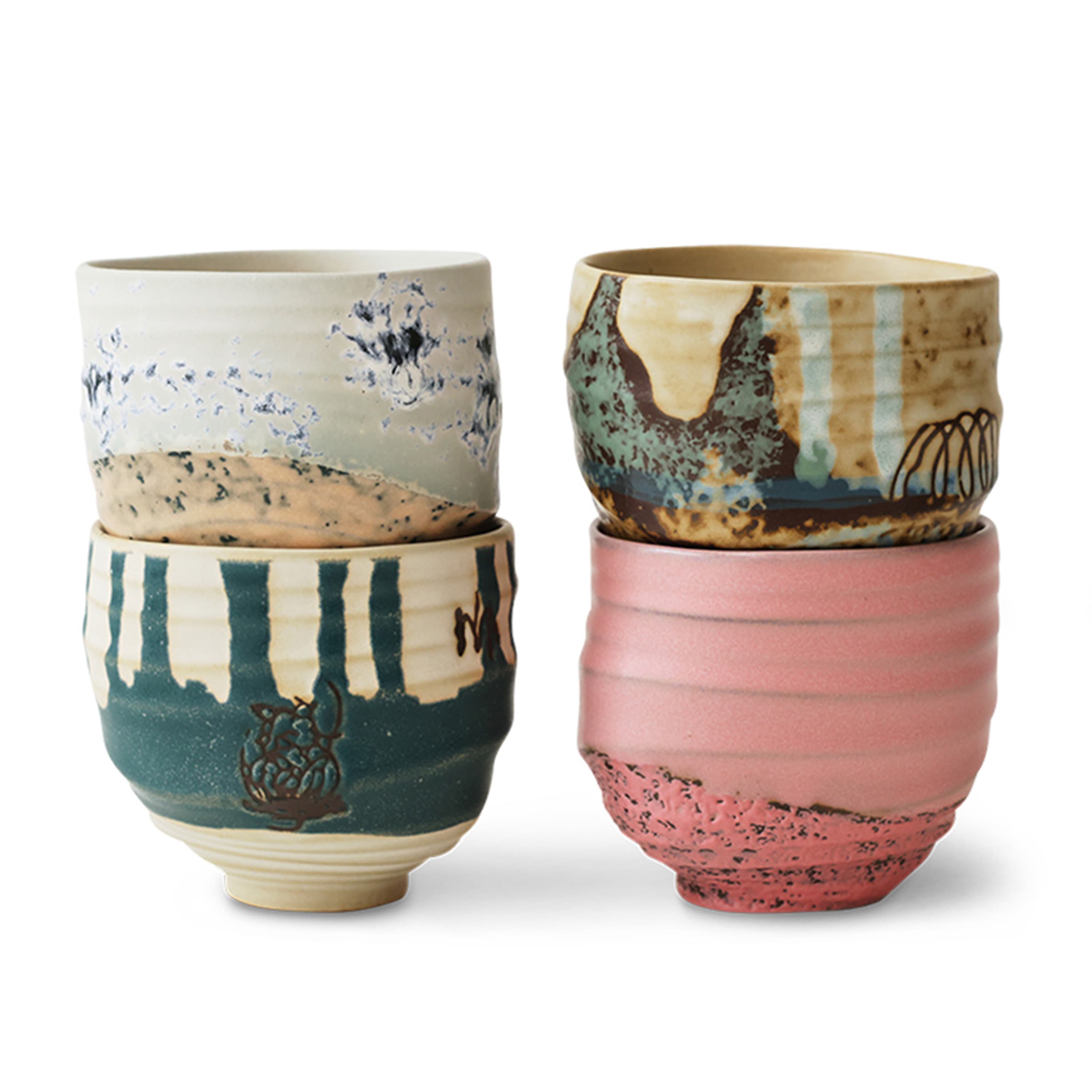 Artist Ceramics Kaffeetasse 4er-Set