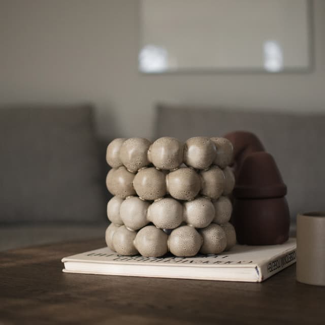 Bright Windlicht Beige