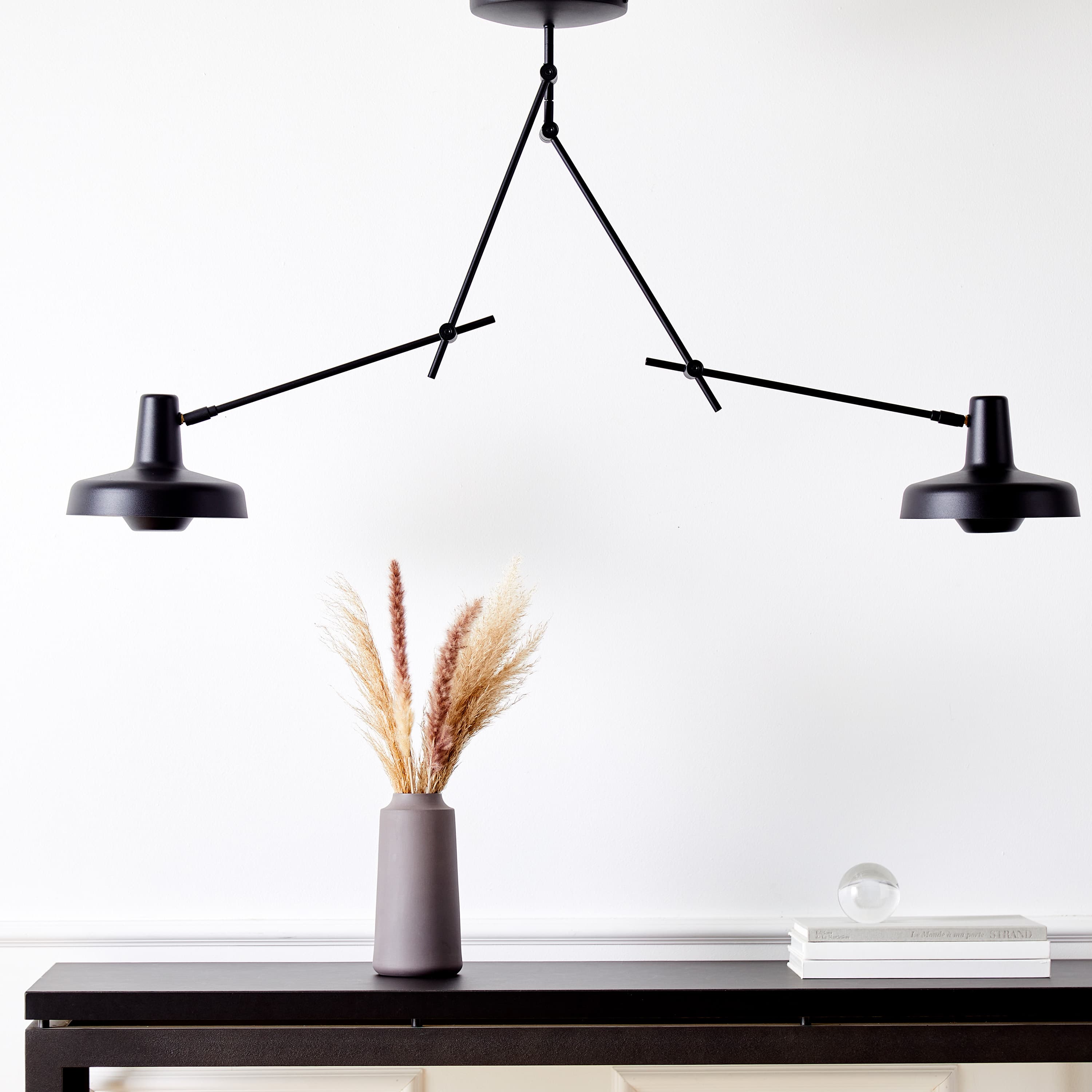 Arigato Ceiling Lamp Double White