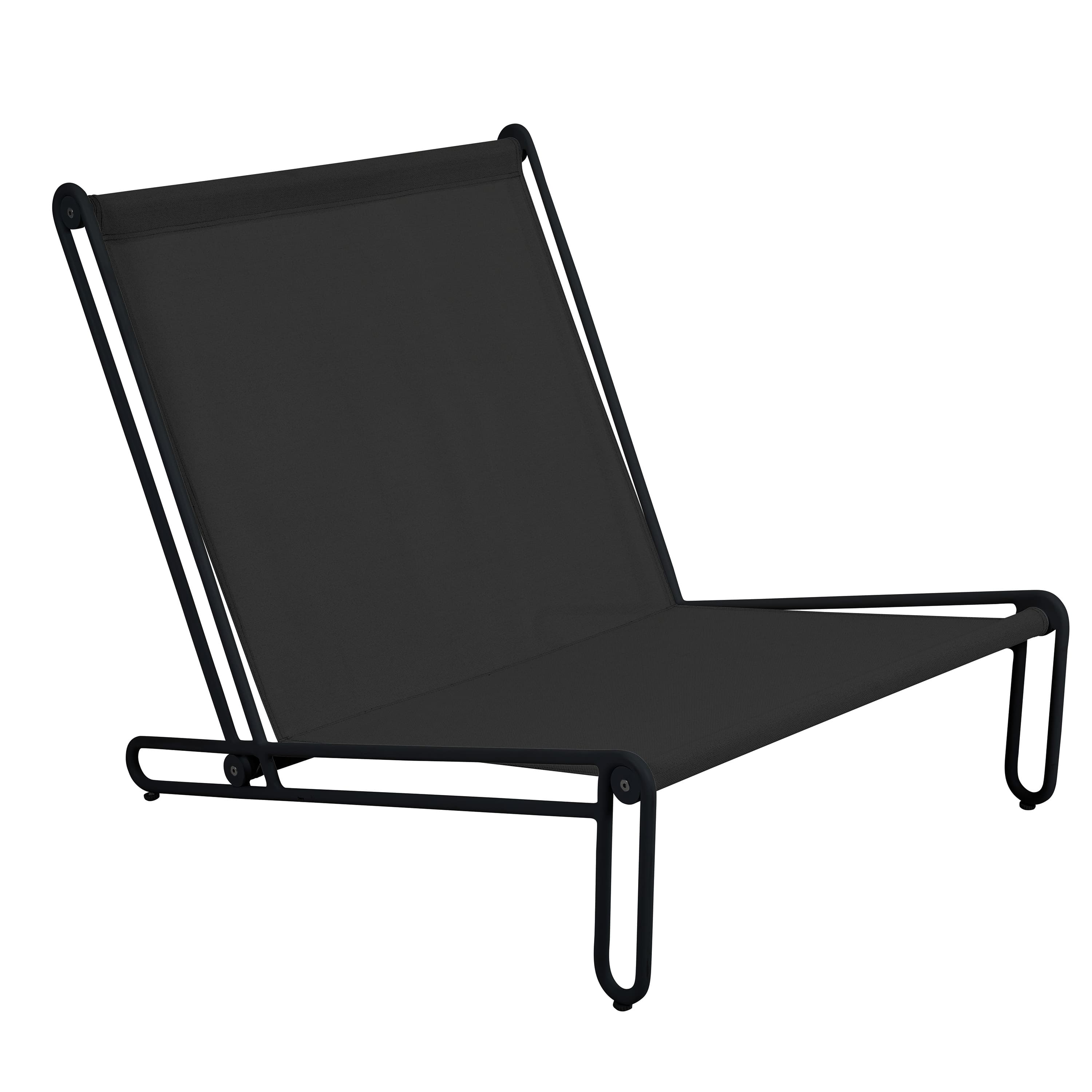 Blixt Loungetol Svart/Cley beige