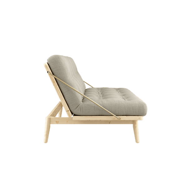 Folk Schlafsofa Natur/Linen 190cm