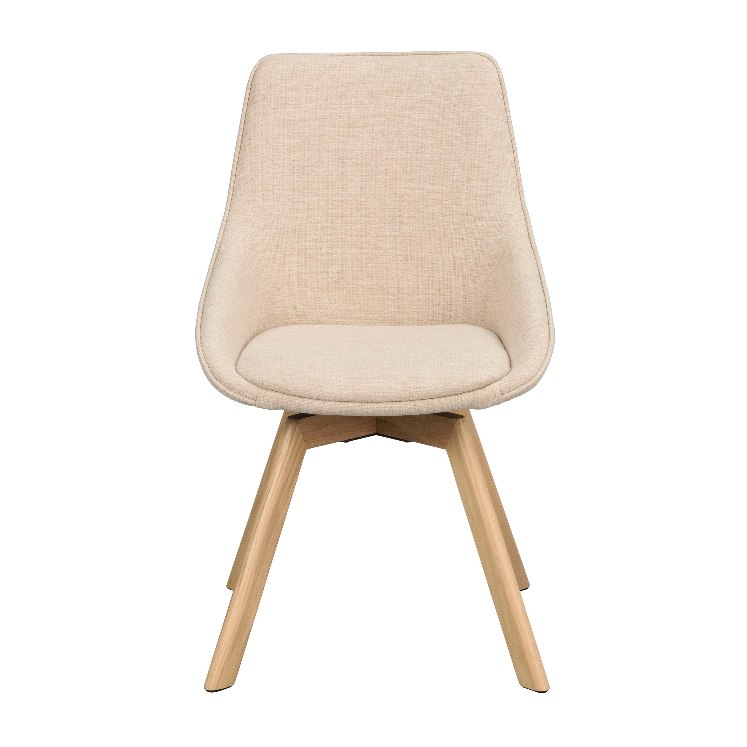 Alison Esszimmerstuhl Hellbeige/Eiche