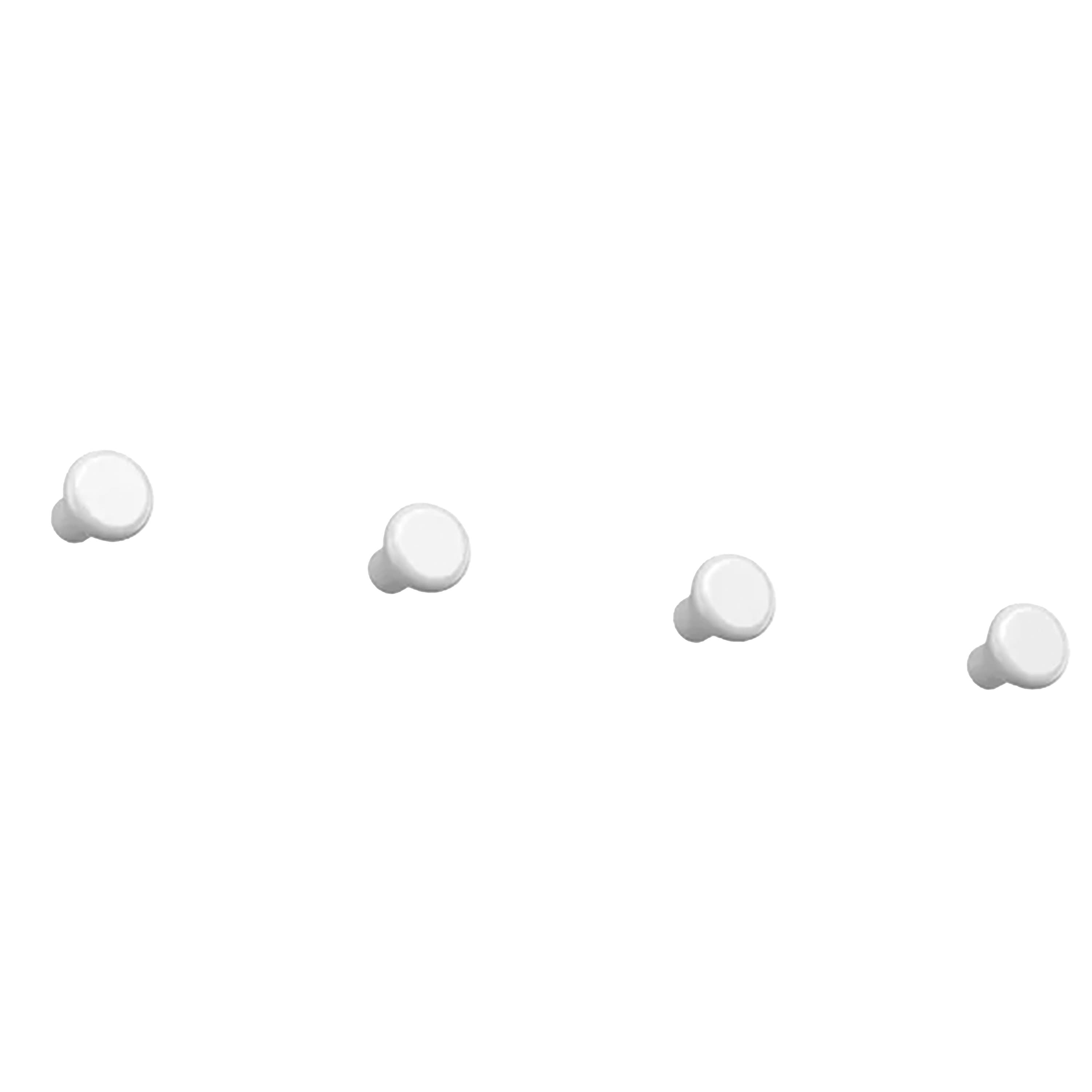 Classic Hook White Small 4-pack