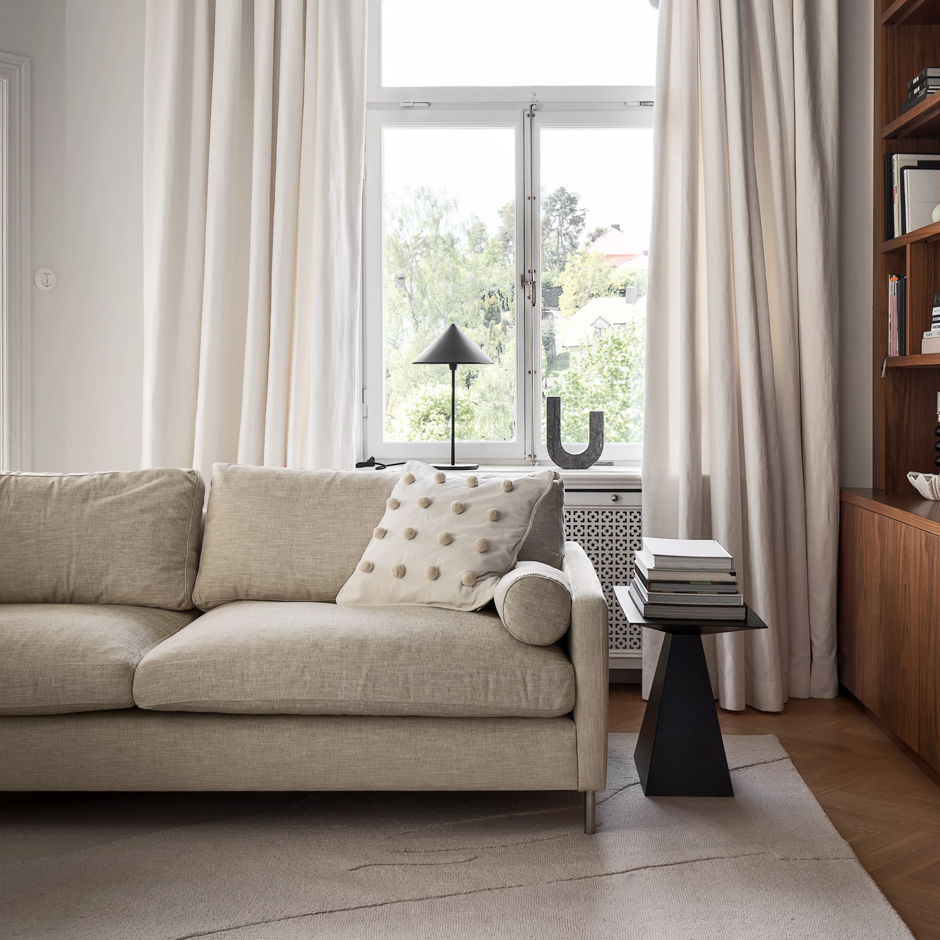 Åre 2-Sitzer Sofa Beige 177cm