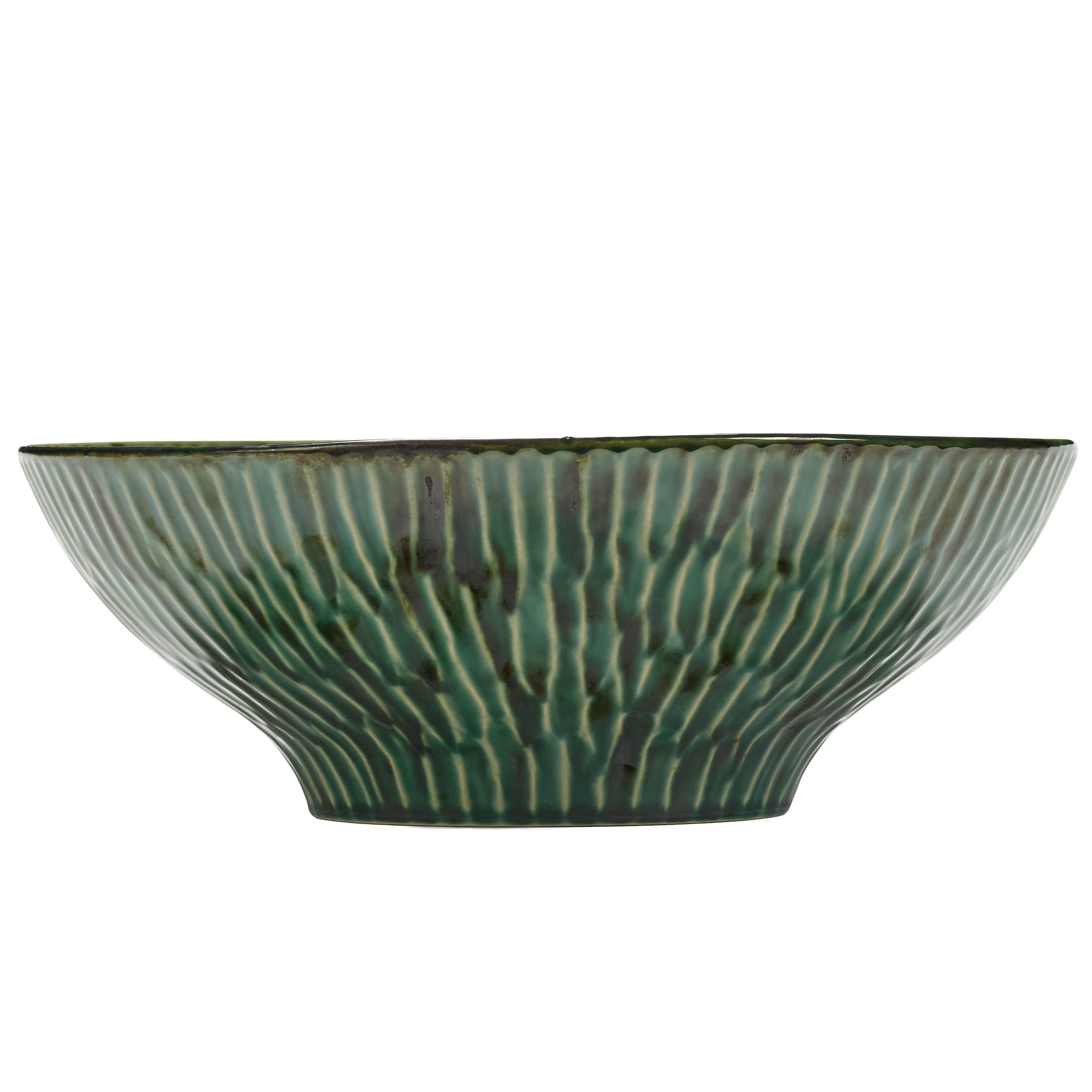 Lanza Serving Bowl Green Verde Ø30