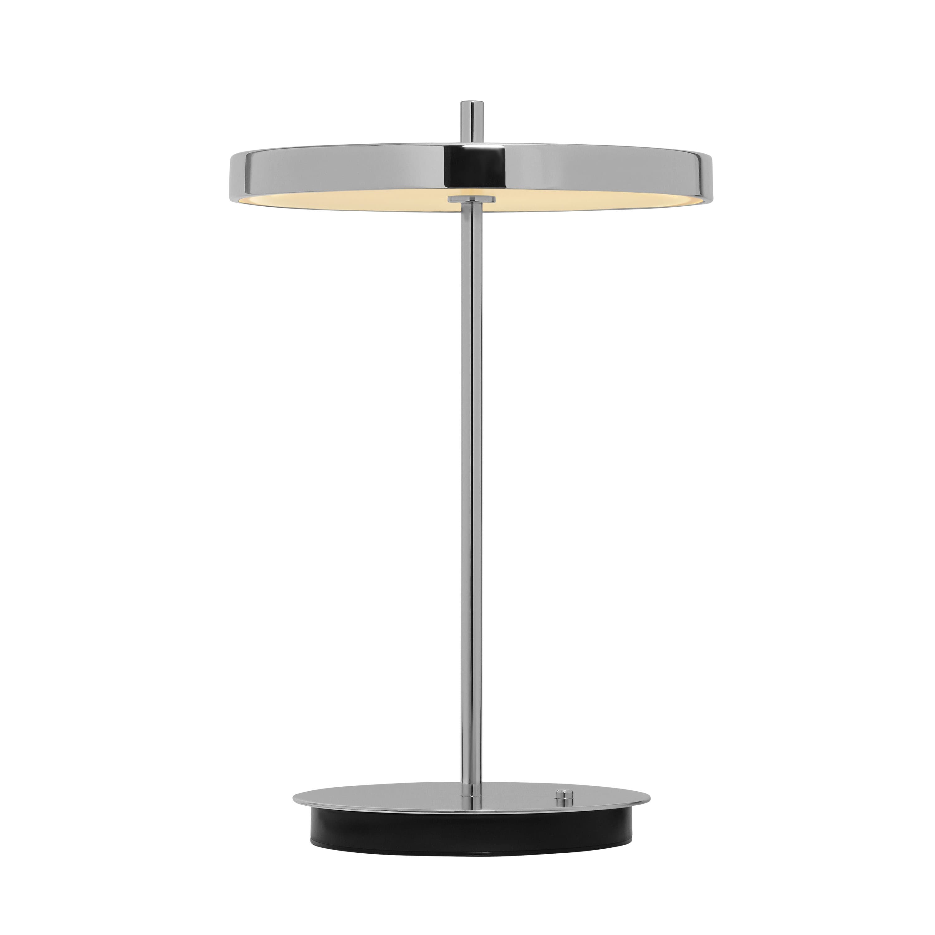 Asteria Move Monochrome Portabel Bordslampa Steel