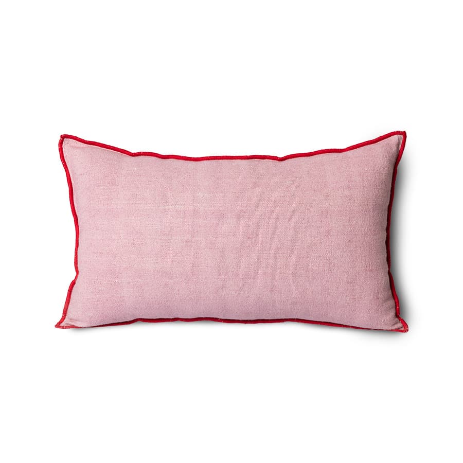 Linen Decorative Cushion Candyfloss 50x30