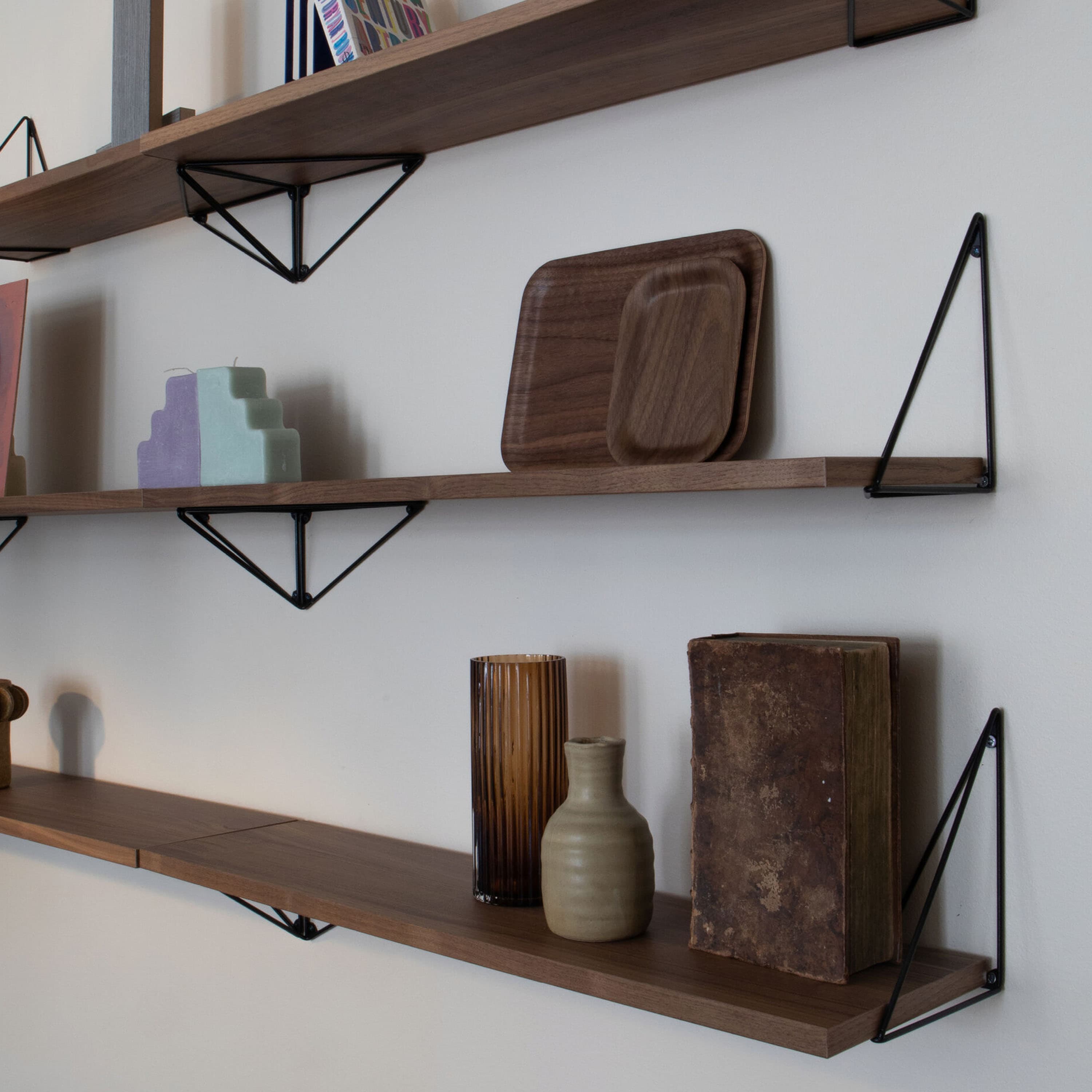 Pythagoras Shelf Ash 27x80cm