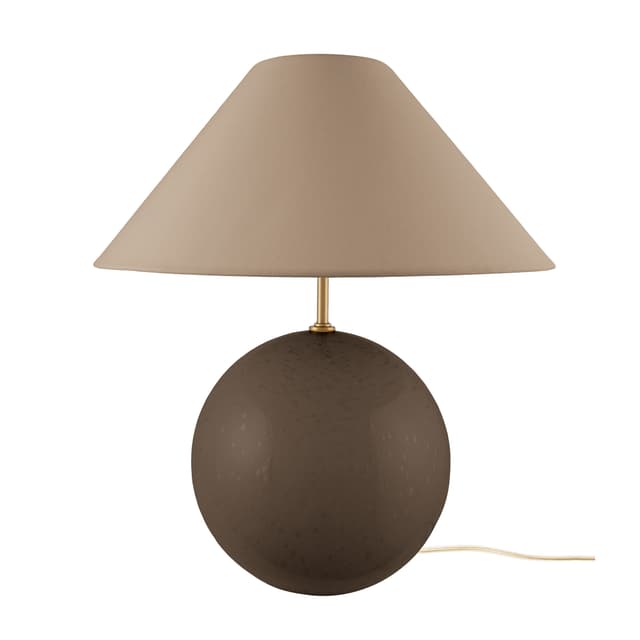 Iris Table Lamp Mocha 45cm