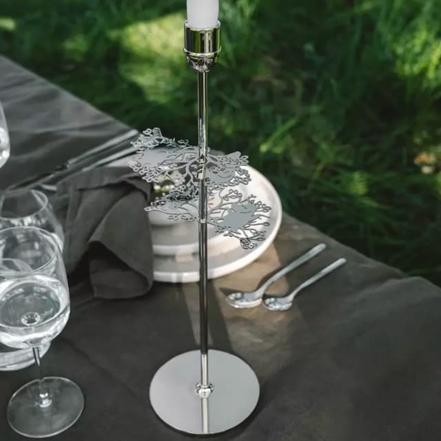 Hilke X Moomin No.2 Candleholder Silver 40cm