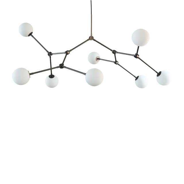 Drop Bulp Taklampa Grau 157cm