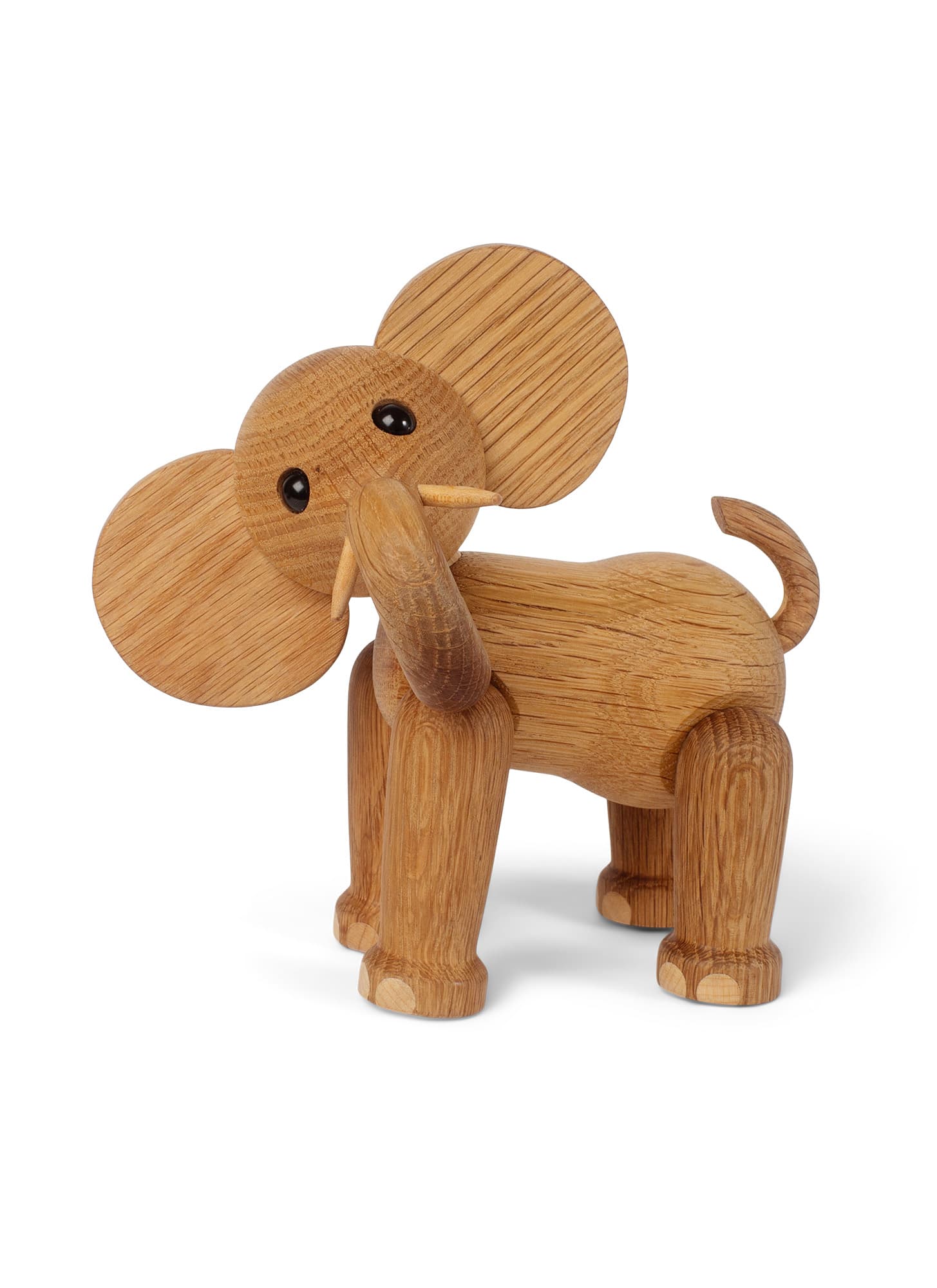 Ollie Elefant Dekoration Eiche/Ahorn 15cm