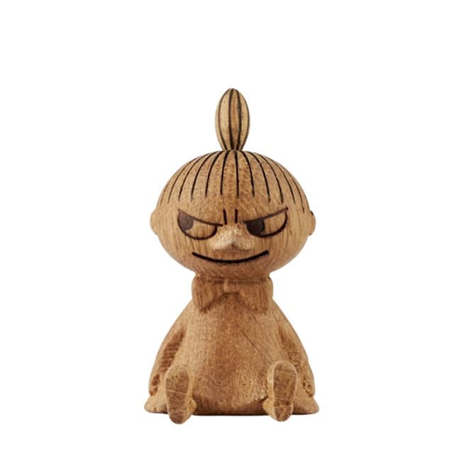 Moomin Wooden Decoration Little My Oak 6cm