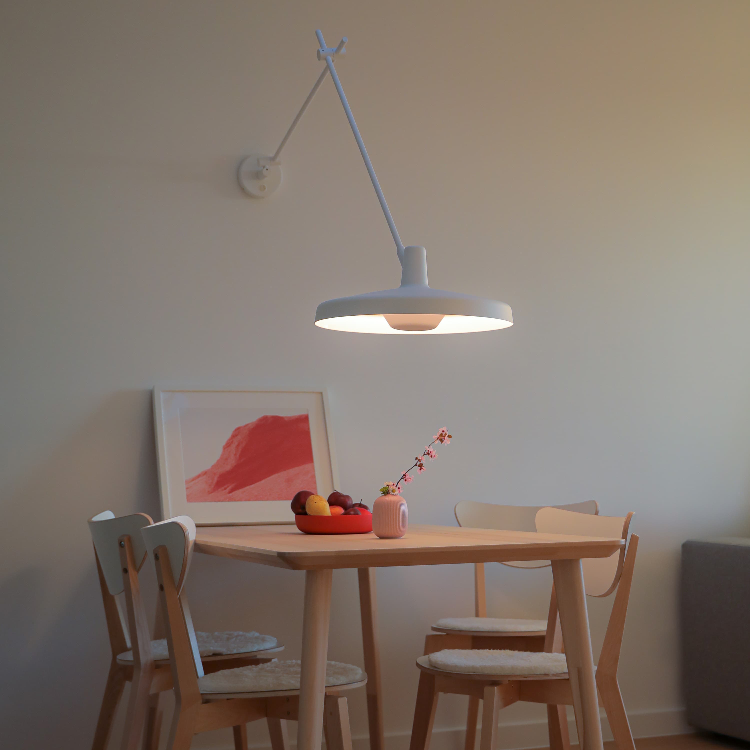 Arigato Wall Lamp White 45cm