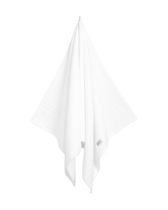 Premium Terry Handtuch Weiß 70x140