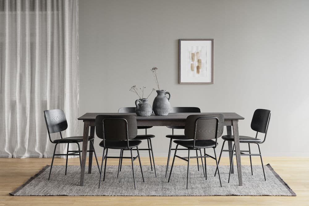 Filippa Esstisch Dunkelbraune Eiche 180cm