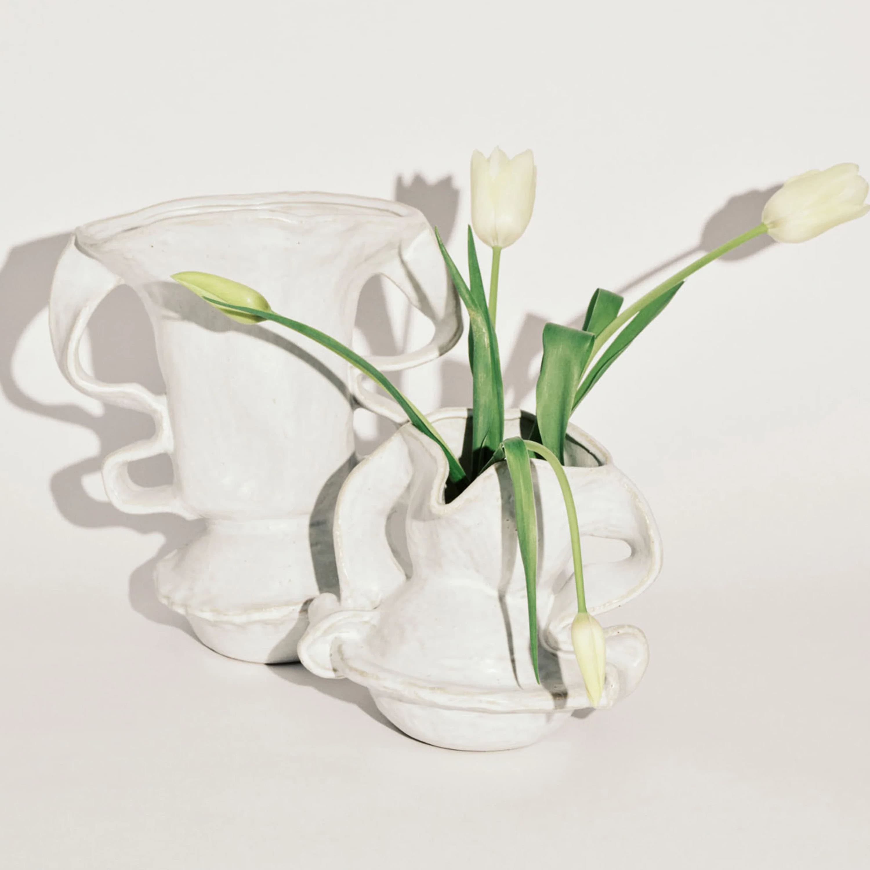 Rosie 02 Vase White 20 cm