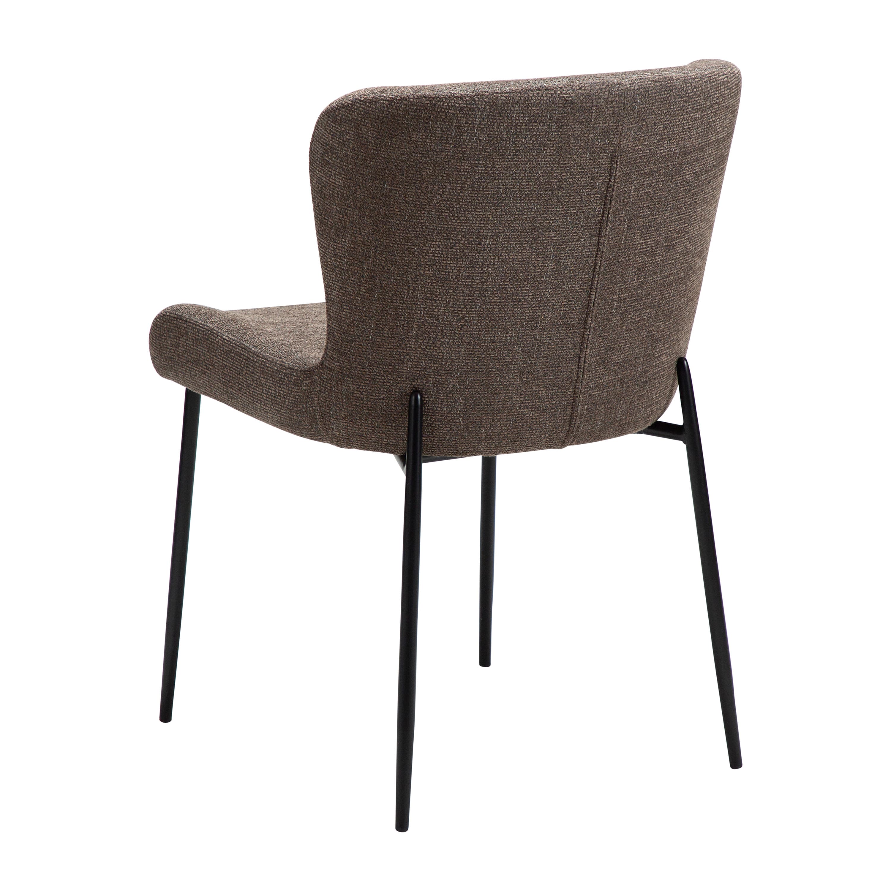 Glam Matstol Major Brown Bouclé