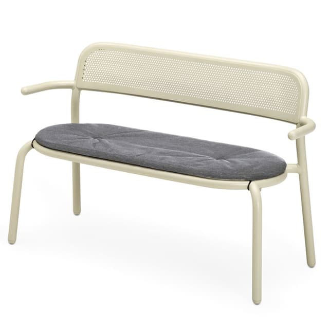 Toni Bankski Sitzkissen Rock Grey