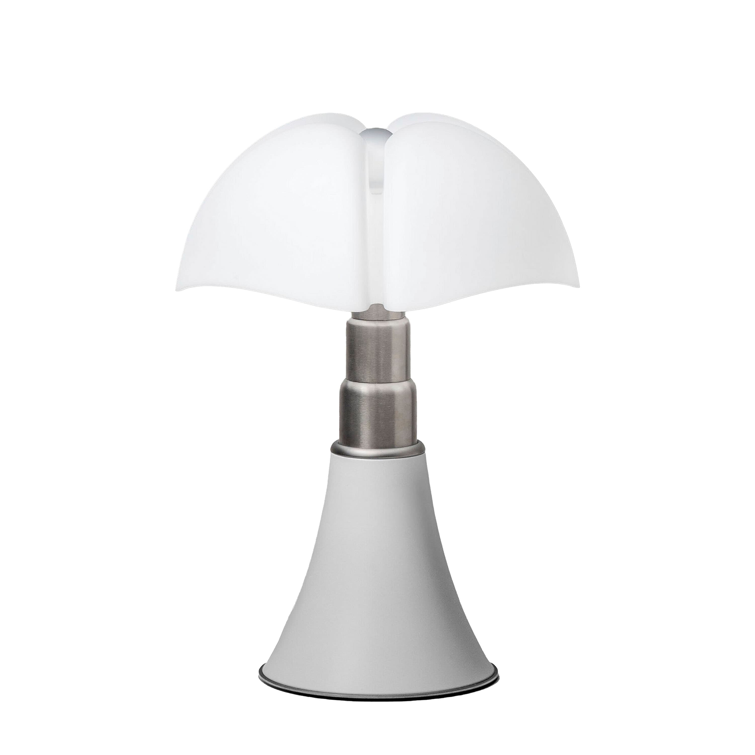 Pipistrello Medio Tischlampe Dimmbar LED Mattweiß