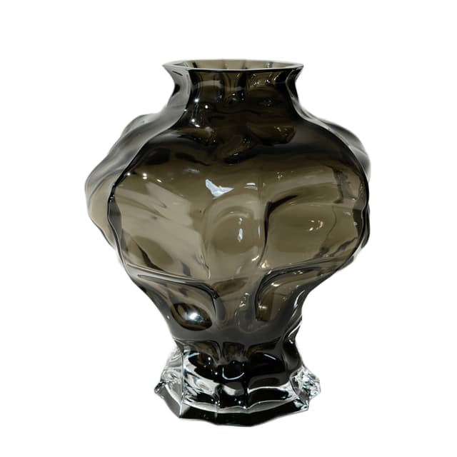 Ammonit Vase New Smoke Large