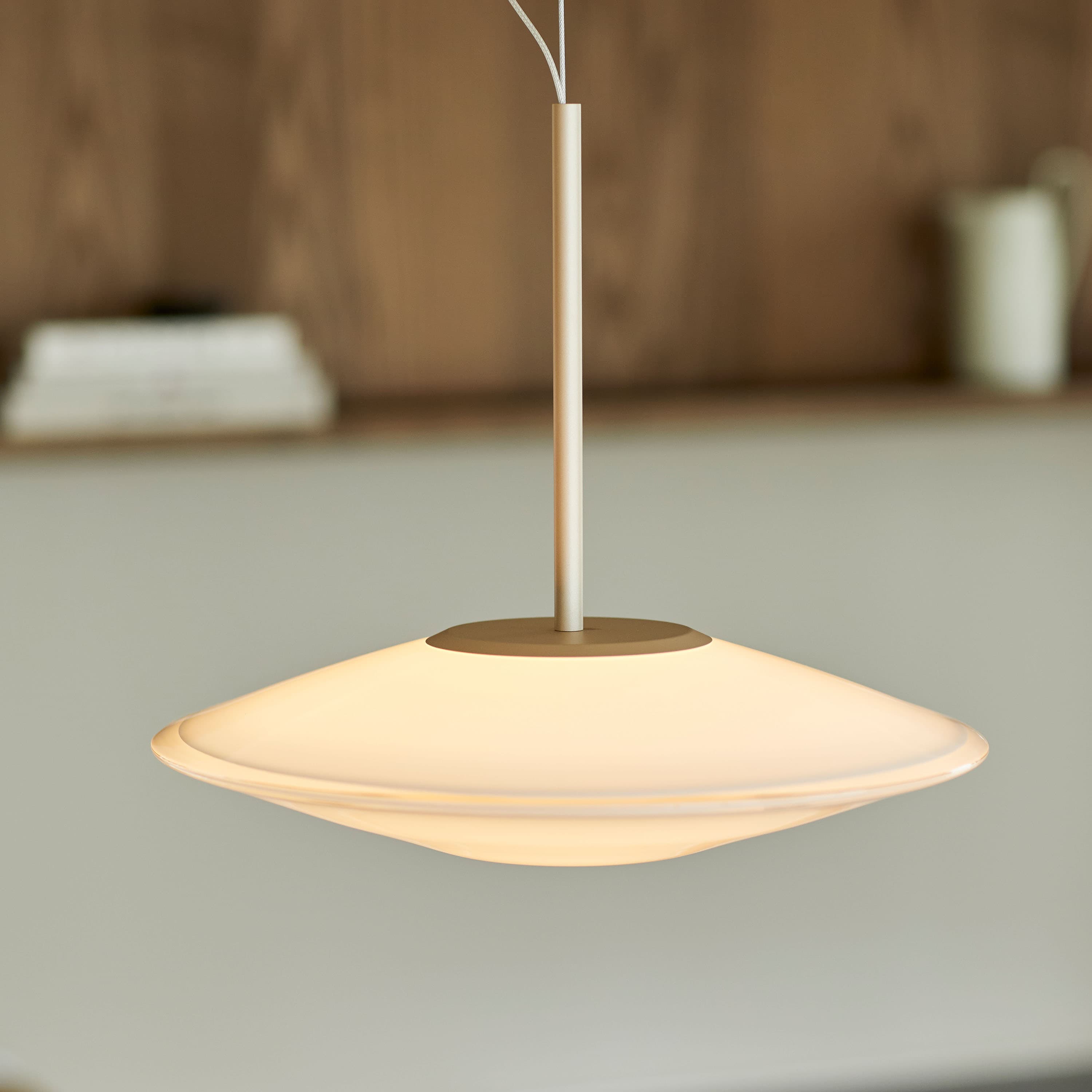Solene So Ceiling Lamp White/Ivory Large