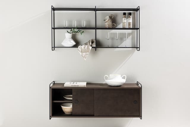 Paris Väggskåp Mocca 122cm