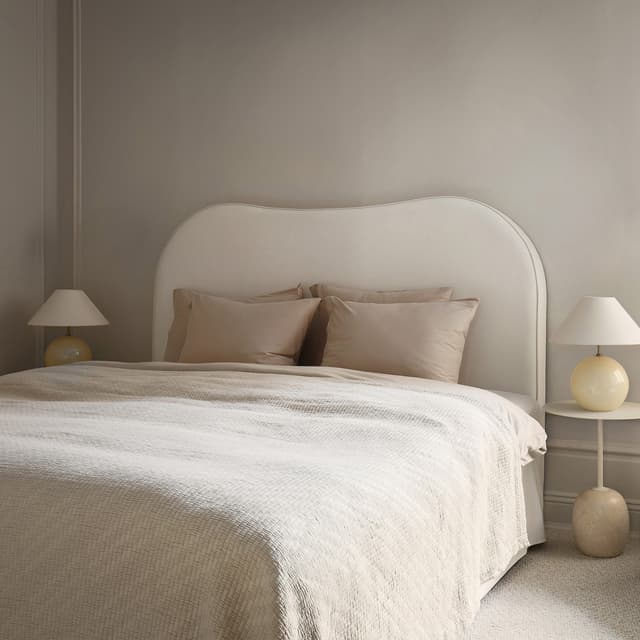 Brick Bedspread Sand 180x260