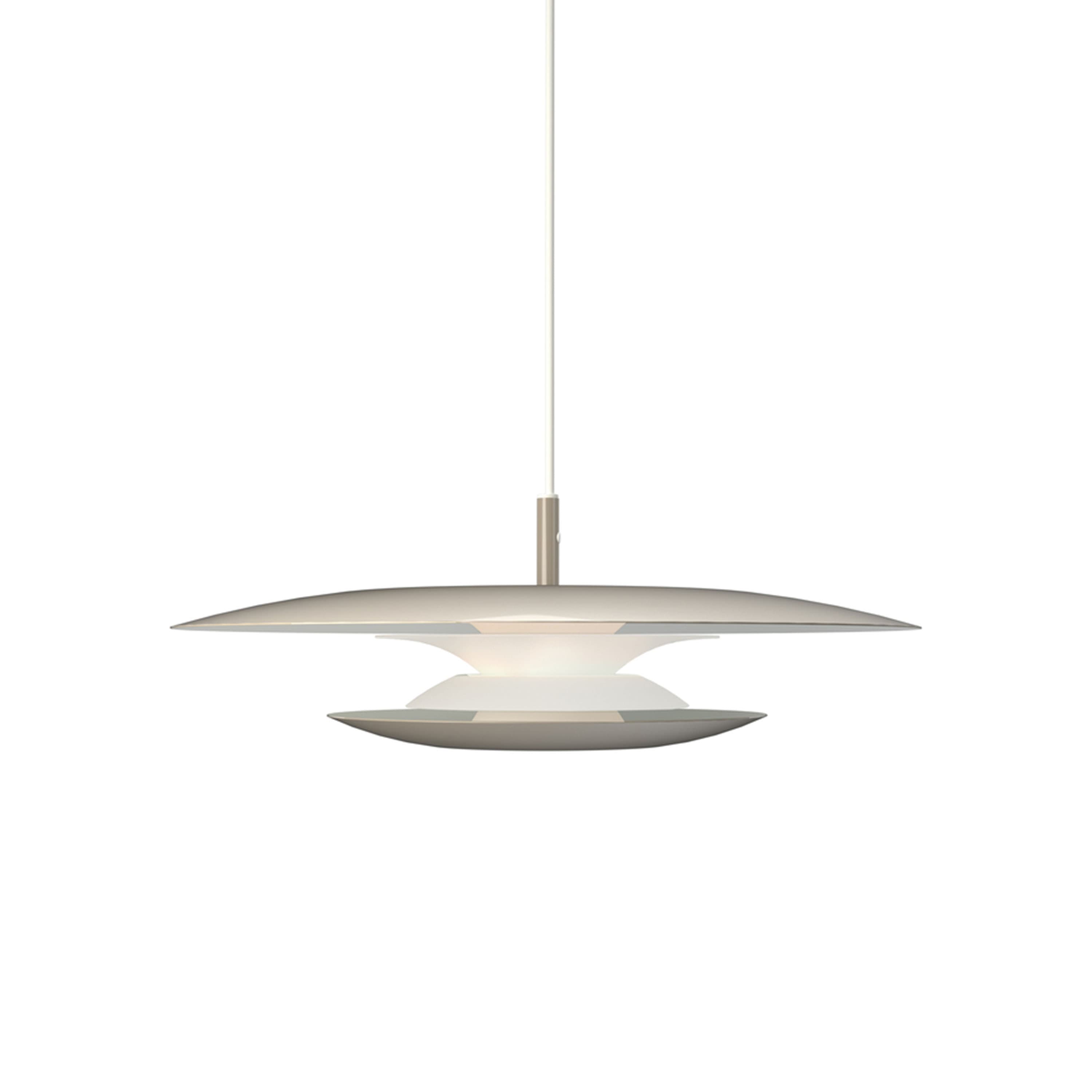 Eclipse Taklampa Soft greige Ø43