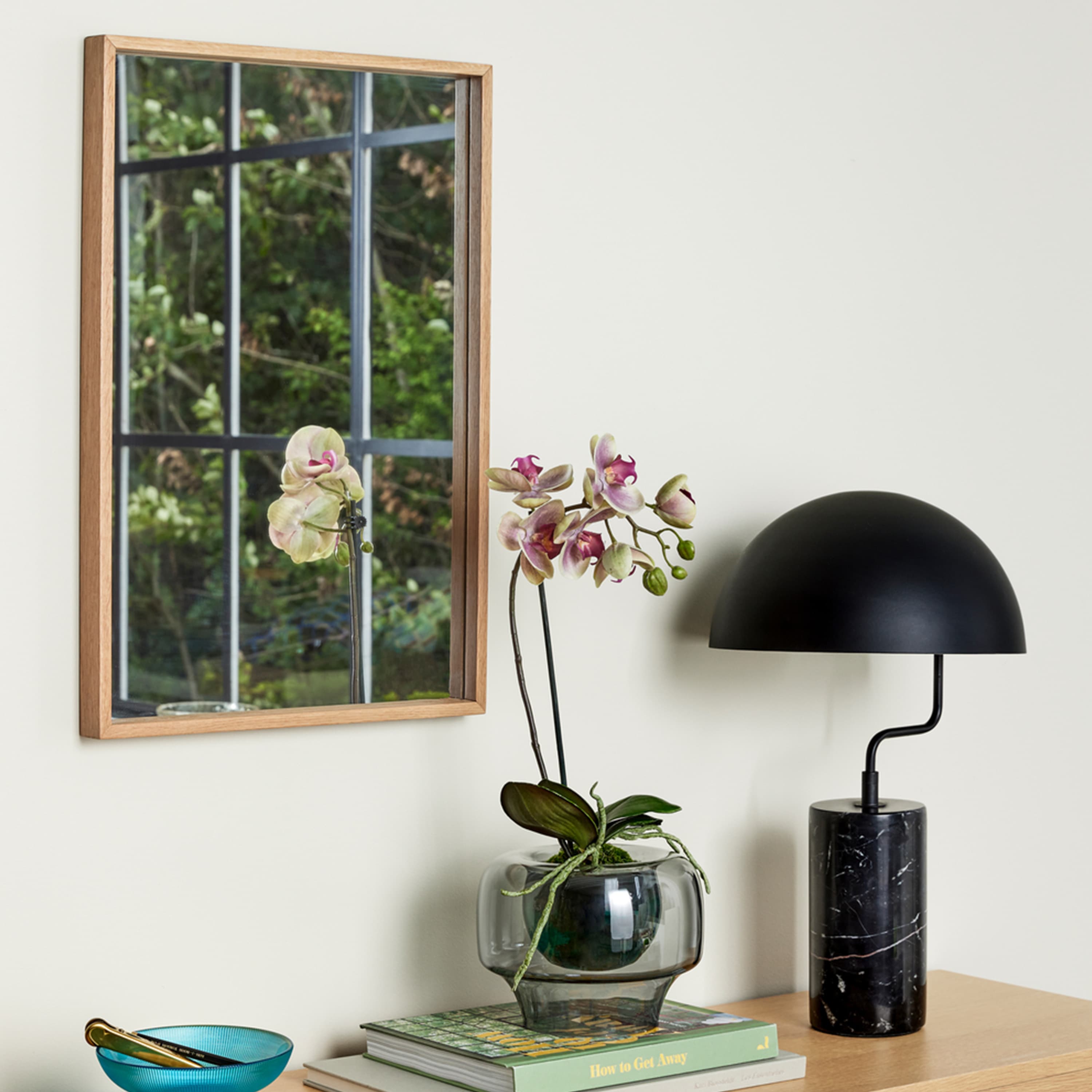 Depth Mirror Natural 60x40