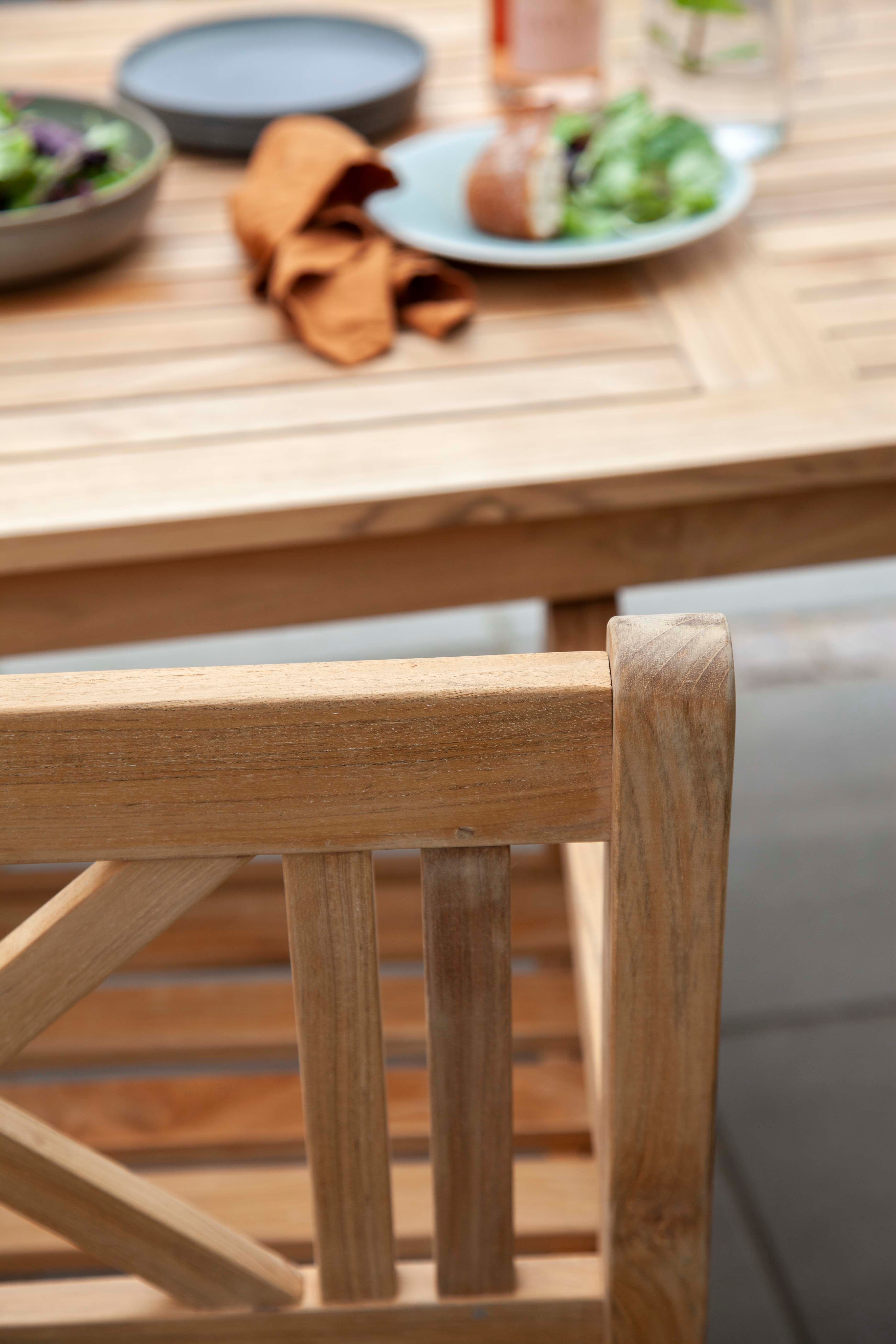 Rosenborg Dining Table Teak 165x80