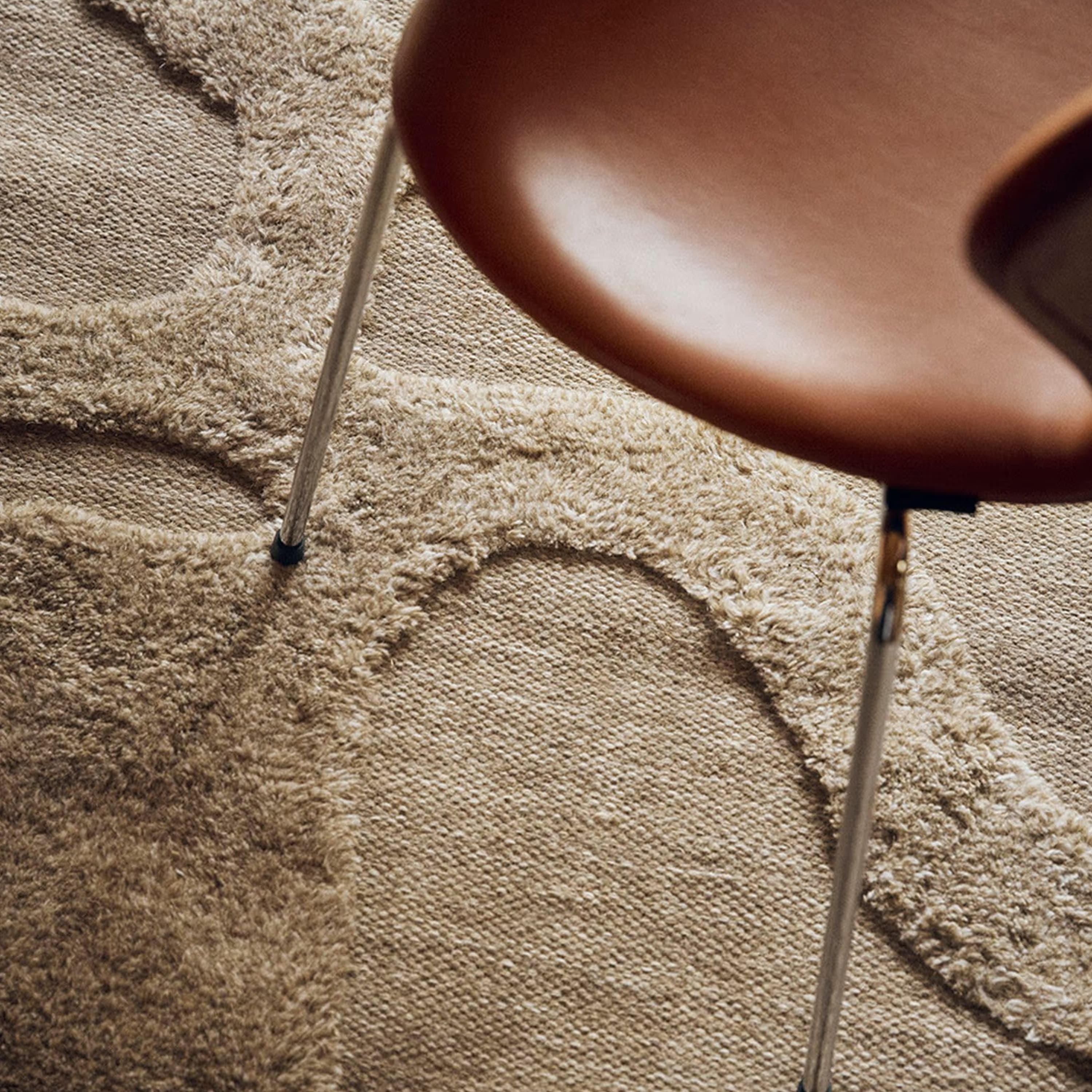 Norlander Wollteppich Beige/Melange 250x350