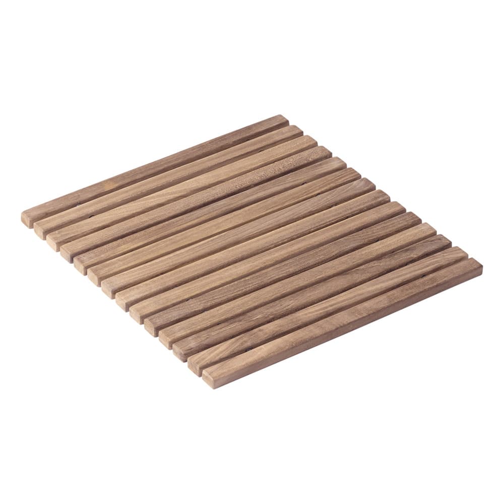 Bath Mat Teak 40cm