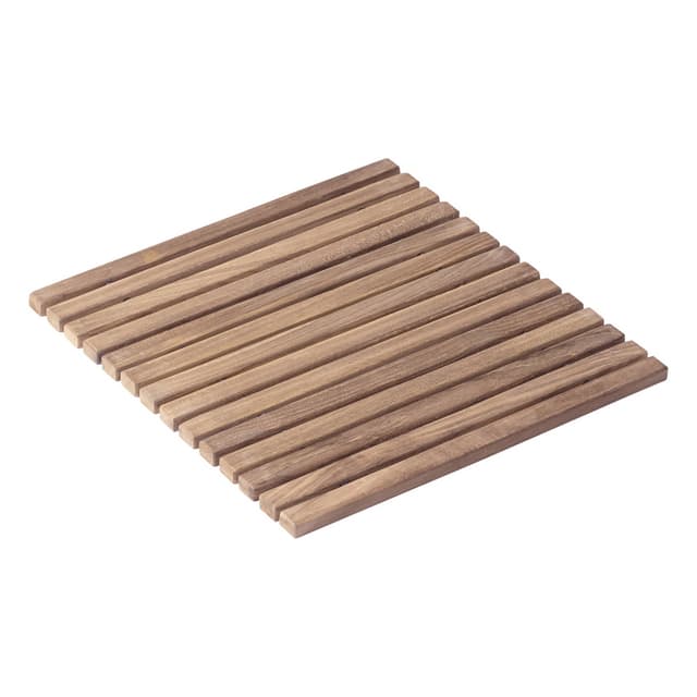 Bath Mat Teak 40cm