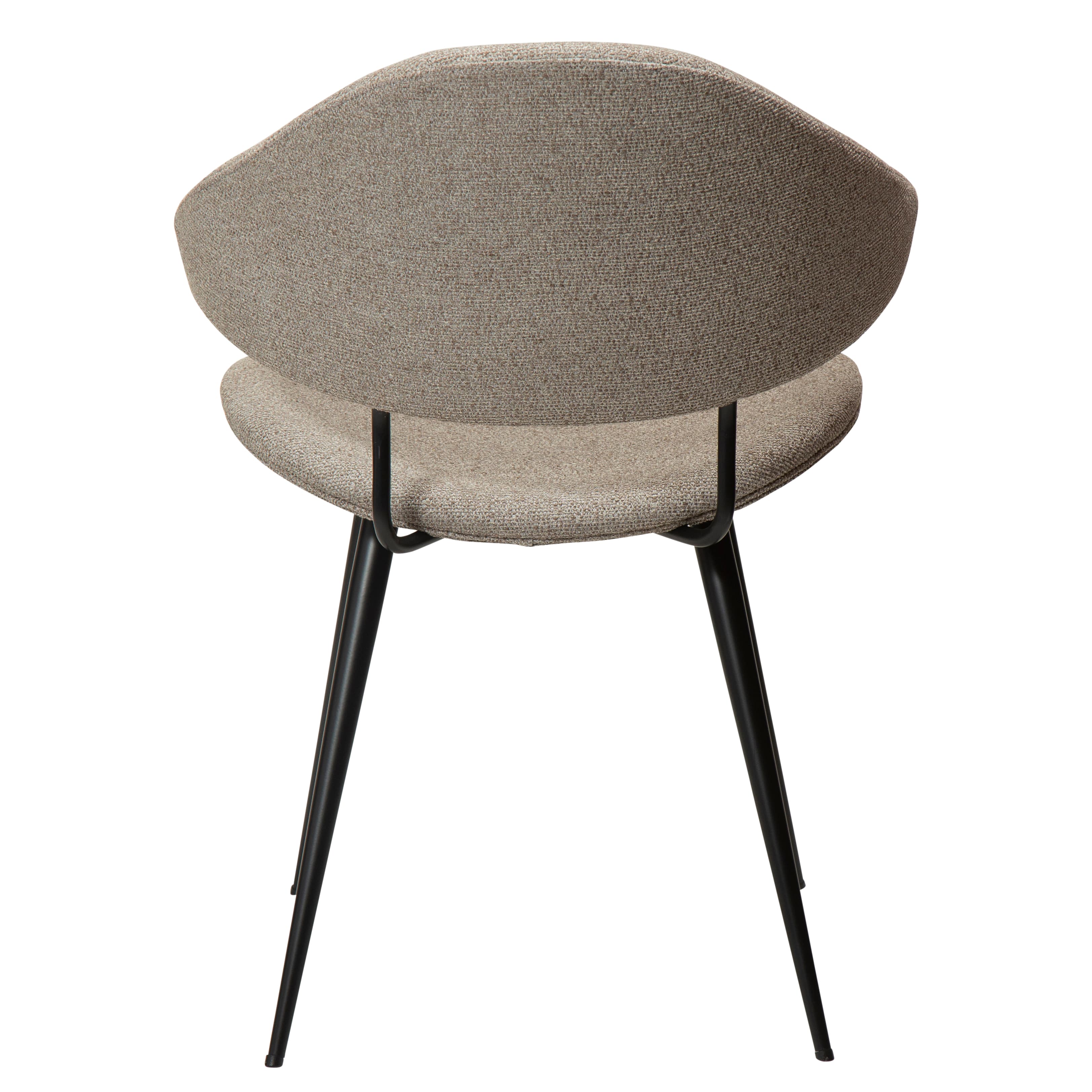Napoleon Dining Chair Boucle Beige/Black