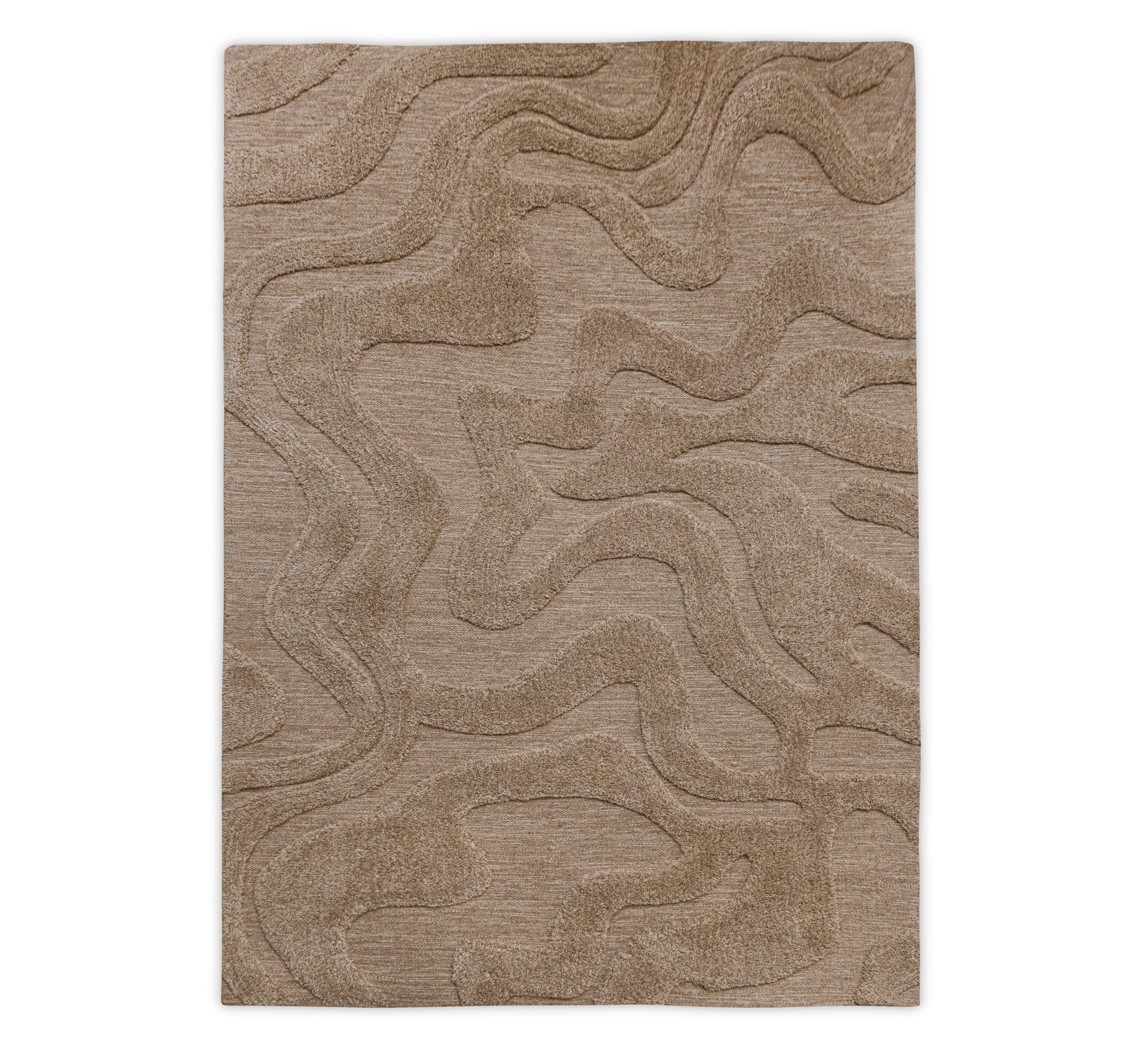 Norlander Wollteppich Beige/Melange 200x300
