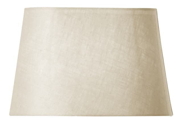Basic Ovaler Lampenschirm Natur 26cm
