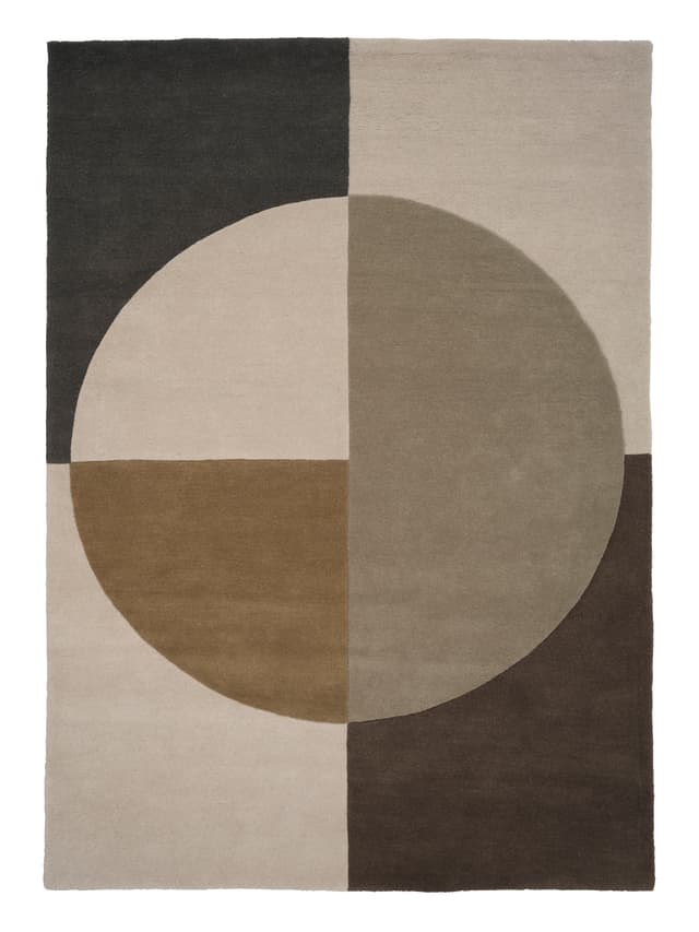 Radiality Wollteppich Olive 200x300