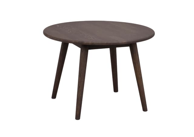 Tompkins Couchtisch Braun Ø60