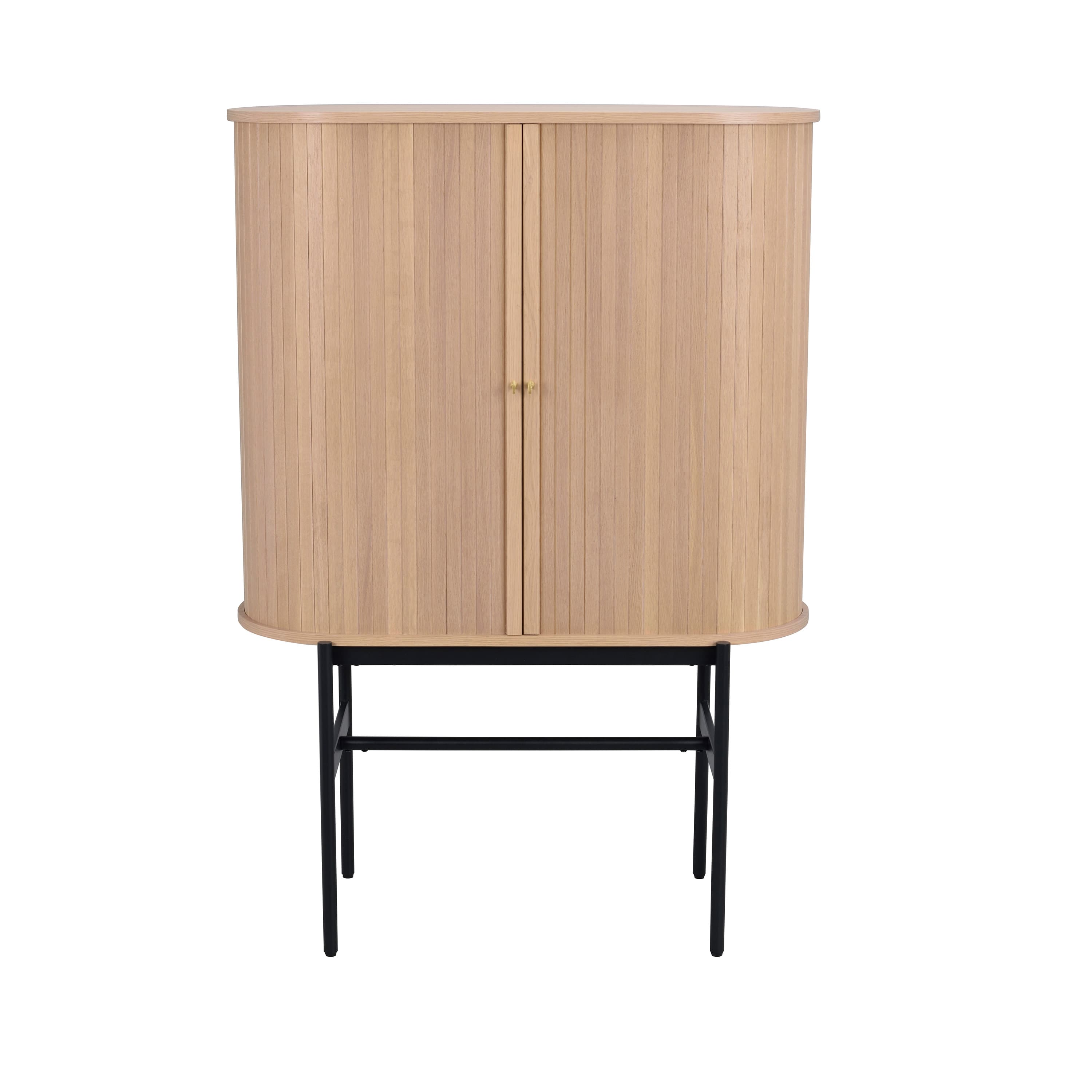 Haddington Cabinet White Pigmented/Black 102cm
