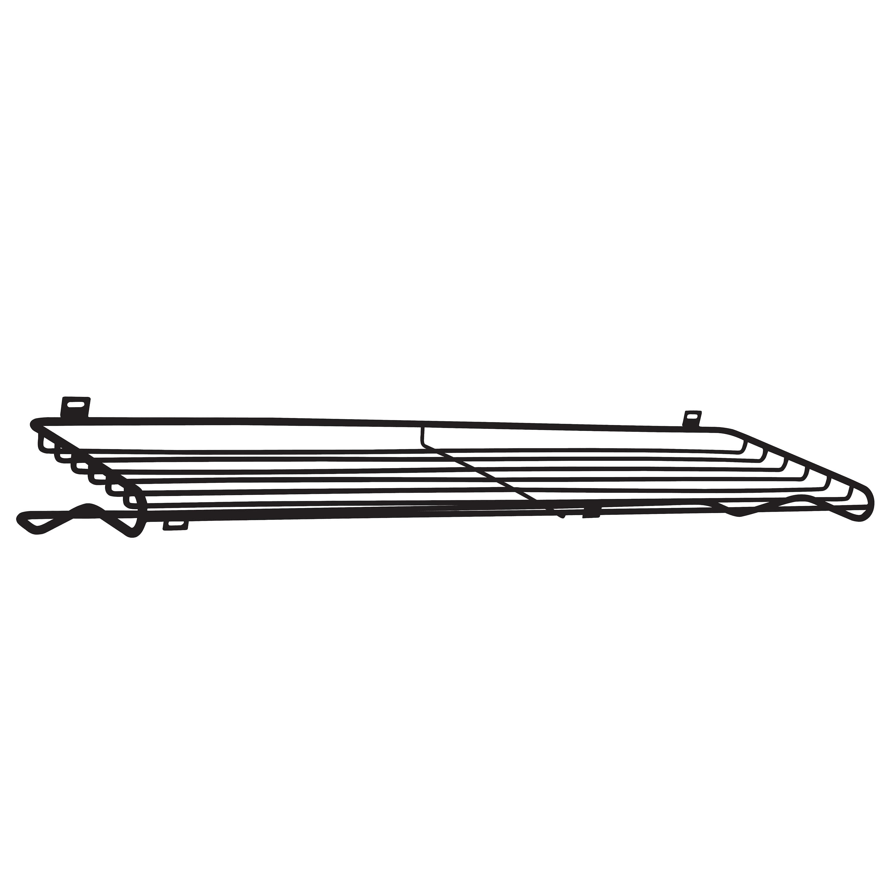 Shoe Shelf Shoe Rack Black Large