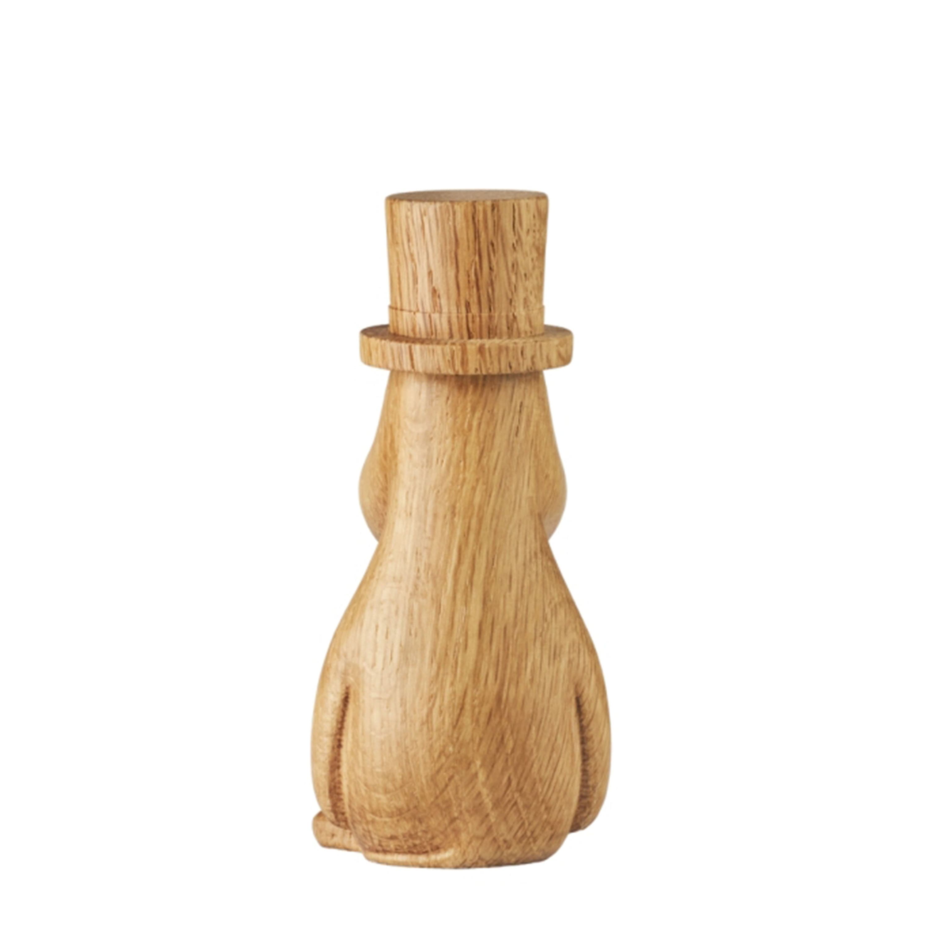 Moomin Wooden Decoration Moominpappa Oak 8cm