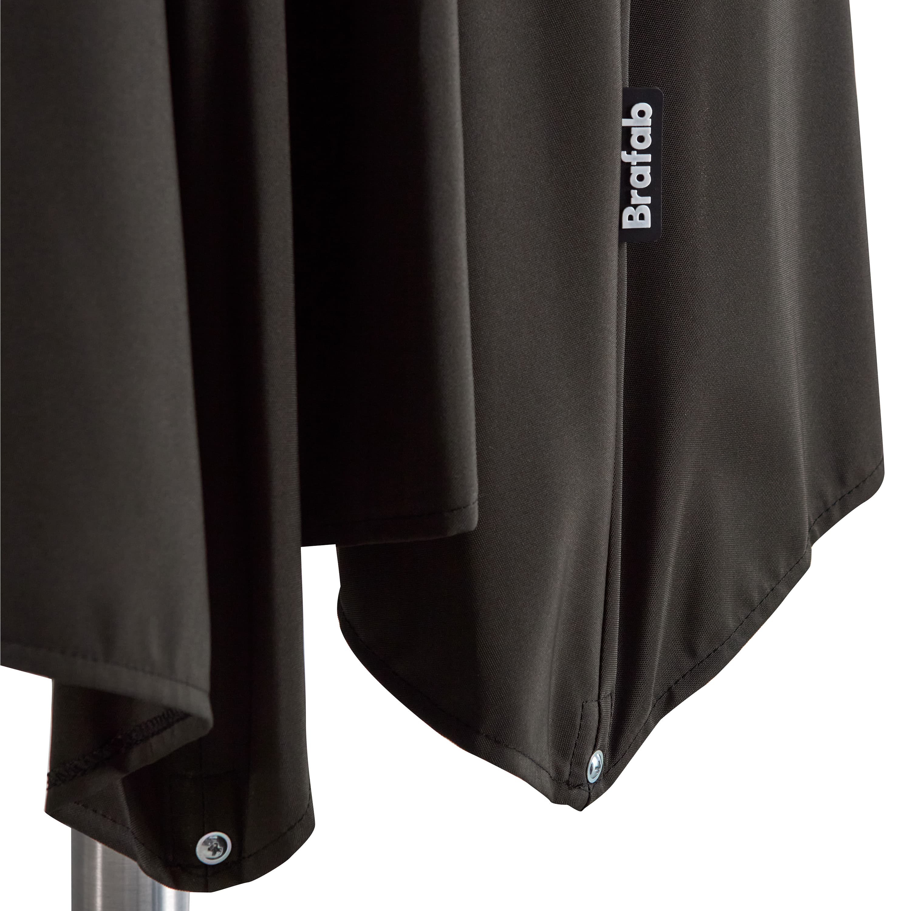 Abriola Parasoll Charcoal Black 270cm