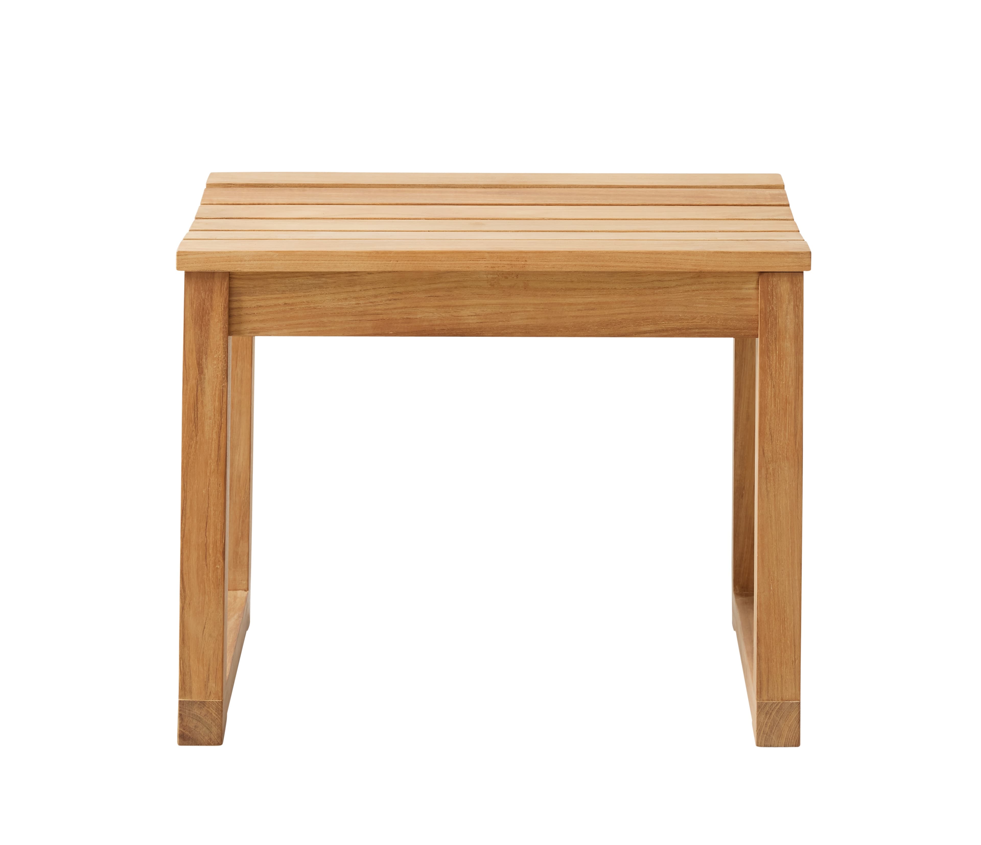 Vega Hocker aus Teakholz