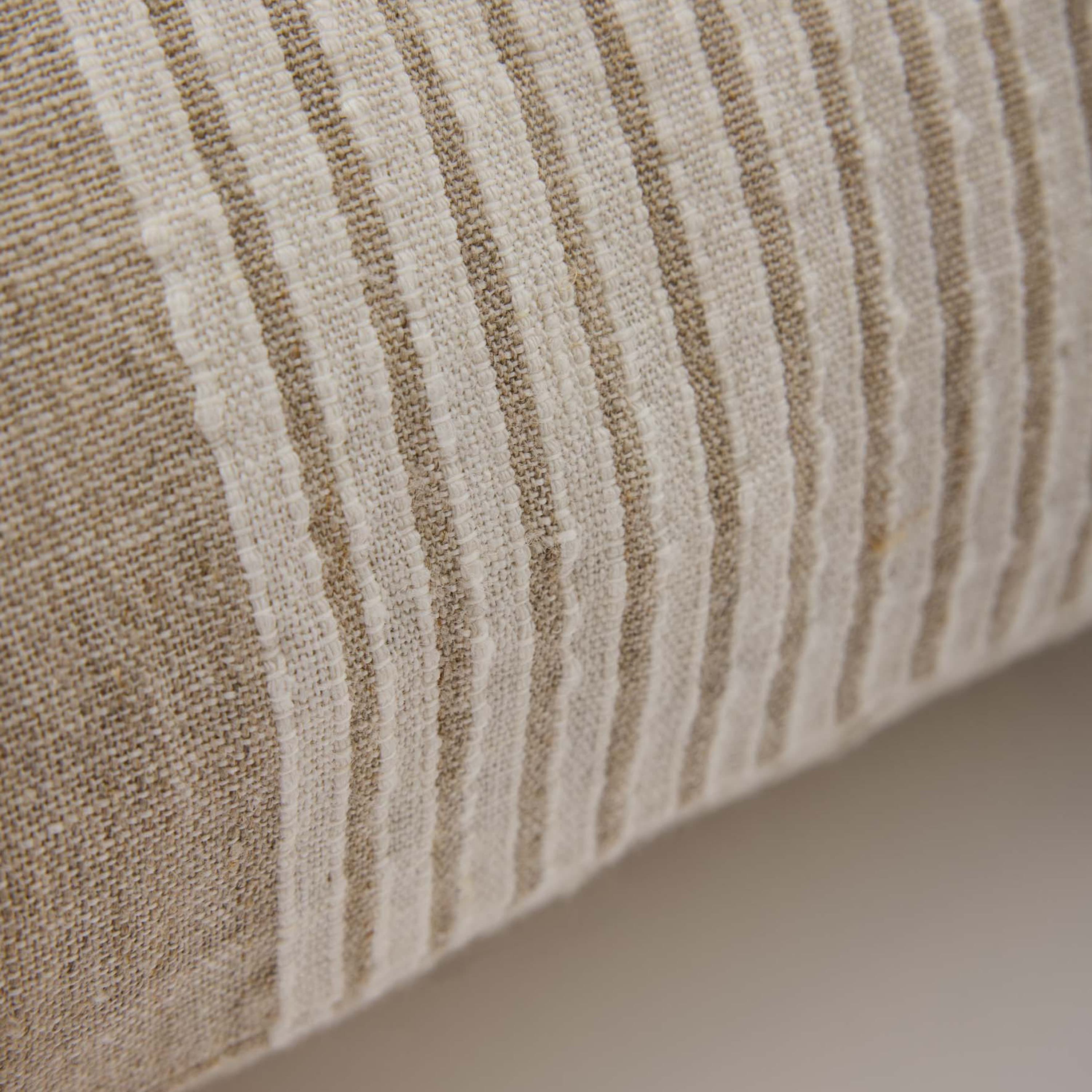 Colette Kuddfodral Natural Stripes 50x50